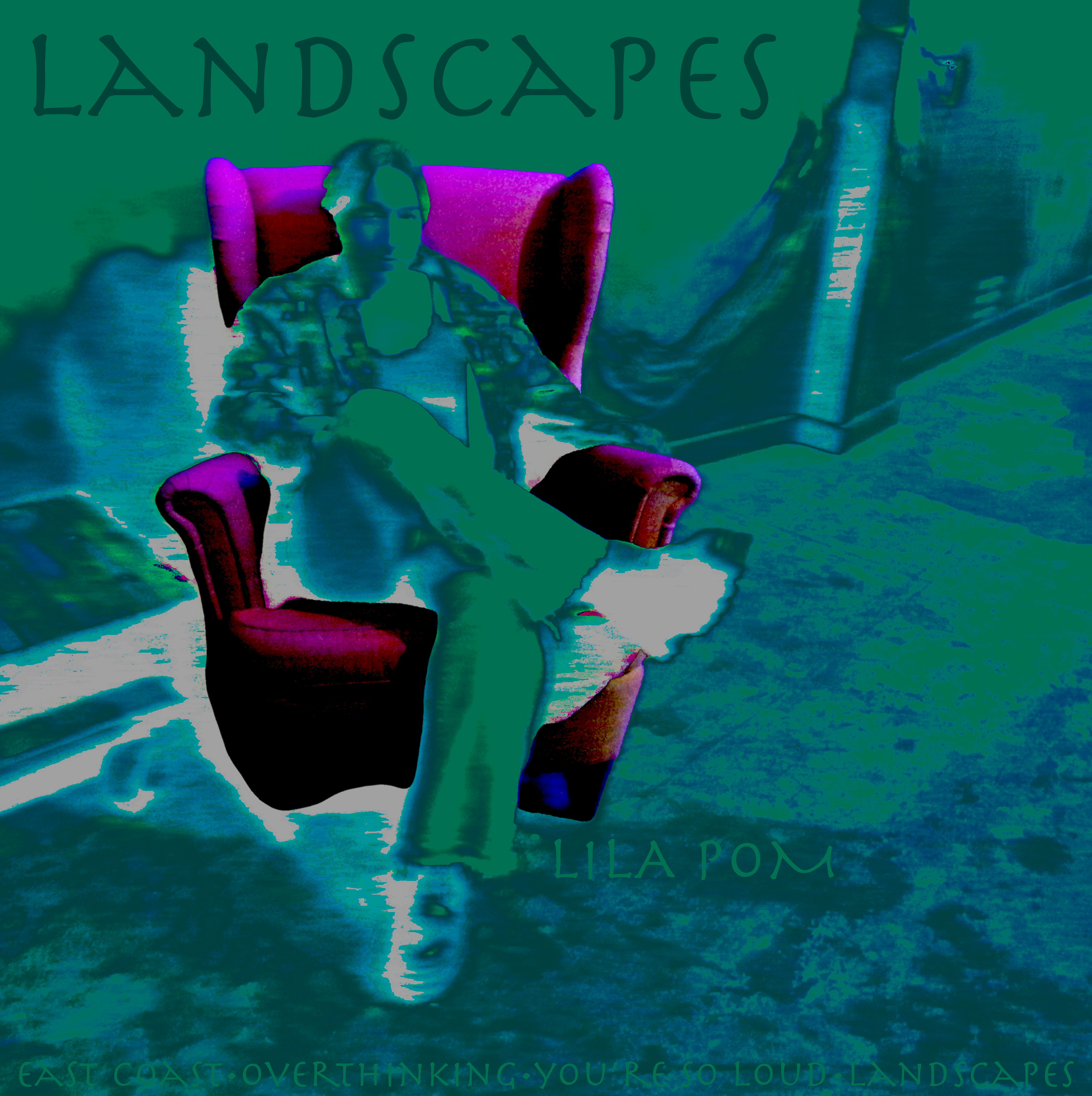Alternate album cover artwork for Landscapes by Lila Pom