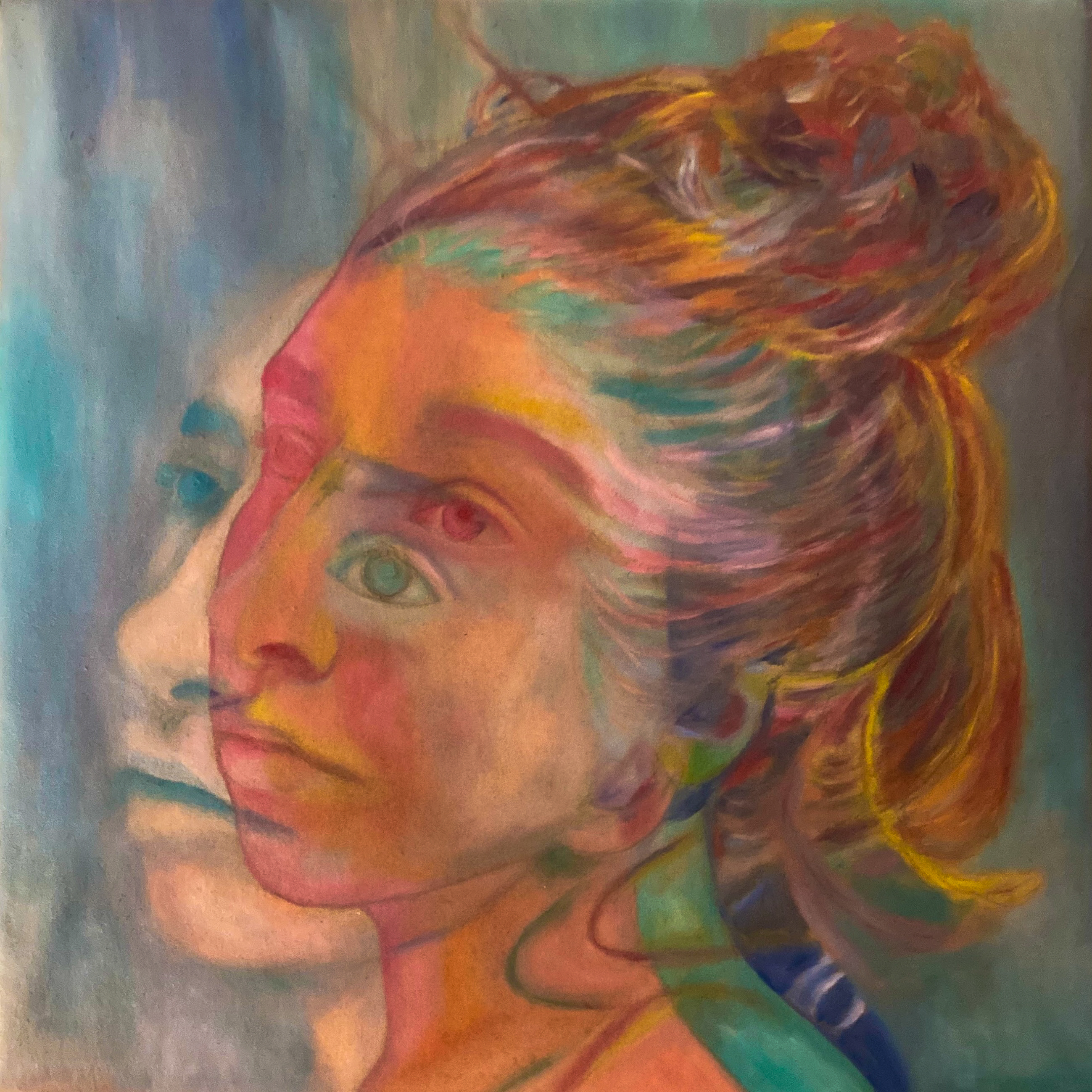 Fun portrait 2 painting