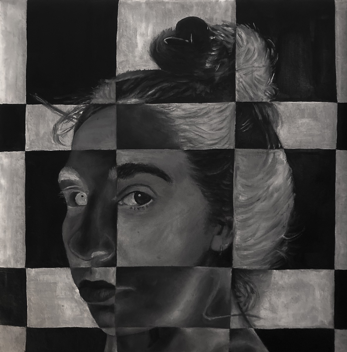 Fun portrait 3 painting