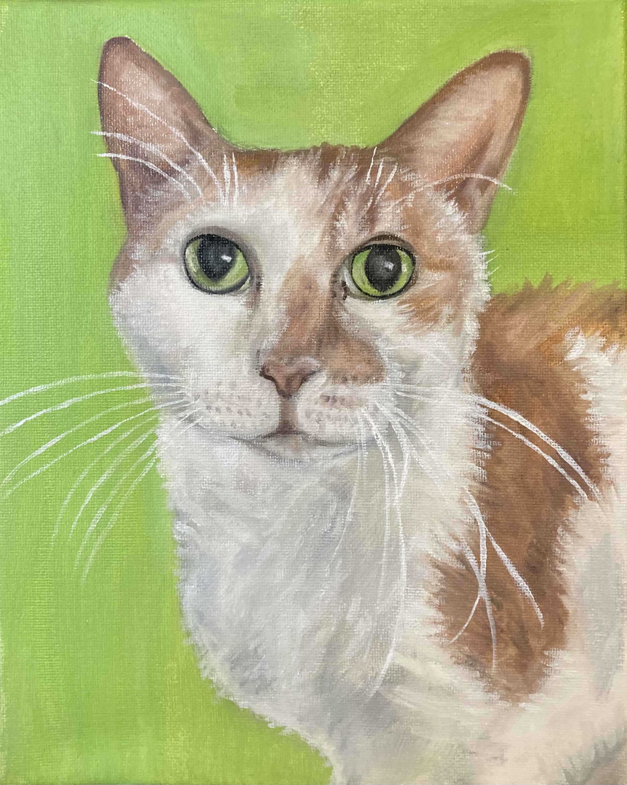 Pete painting